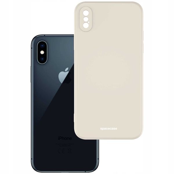 Spacecase Silicone Case Iphone Xs Max Bone zdjęcie 2