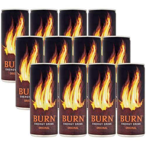 Burn Original Gazowany napój energetyczny 250 ml x 12 sztuk na Arena.pl