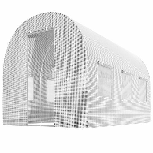 Tunel ogrodowy 2 x 3 m (6m2) biały Plonos na Arena.pl
