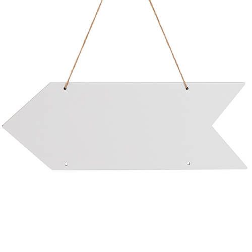 Zawieszka na drzwi z MDF-u do sublimacji - strzałka na Arena.pl