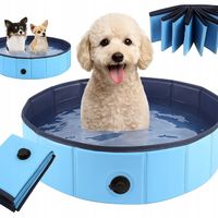 Basen ogrodowy dla Psa zwierząt chłodzący Antypoślizgowy 80x30 cm