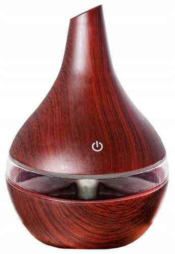 Dyfuzor zapachowy - nawilżacz 300ml USB - D - BRĄZOWY na Arena.pl