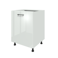 AMIGA KU-D60 Szafka 60 cm dolna fronty akryl biały połysk