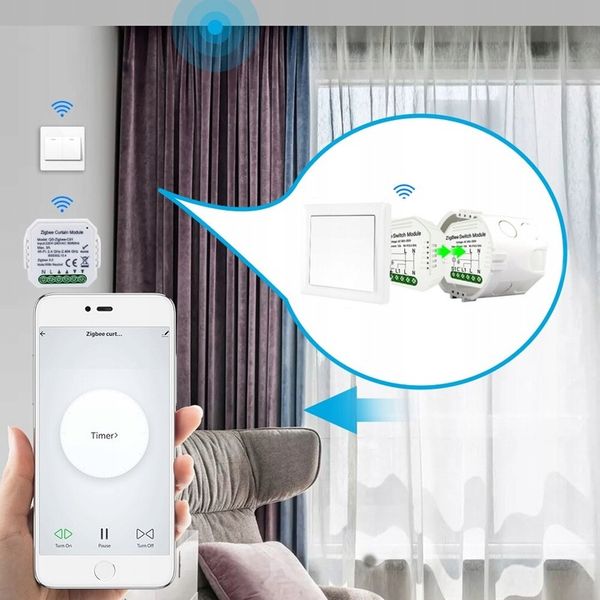 RTX Moduł Sterownik Rolet TUYA ZigBee TUYA DOPUSZKOWY zdjęcie 13