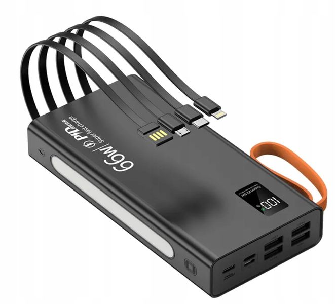 POWERBANK 30000MAH PD 66W 4xUSB USB-C QC FASTCHARG zdjęcie 2