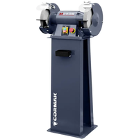 SZLIFIERKA DWUTARCZOWA CORMAK M250S 250 mm z PODSTAWĄ 400V PRZEMYSŁOWA