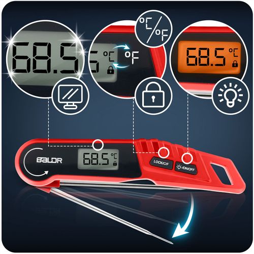 Termometr kuchenny do mięsa szpilkowy sonda Baldr BD-130 na Arena.pl