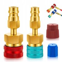 PRZEJŚCIÓWEK Z CZYNNIKA R1234YF NA R134A 2 SZT ZESTAW