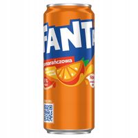 FANTA Napój gazowany o smaku pomarańczowym 330 ml