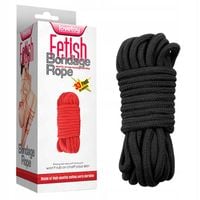 2 x LINA FETISH BONDAGE ROPE 10M CZARNA