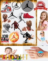 Duży Zestaw Mega Tatuaży zmywalnych - Jordan