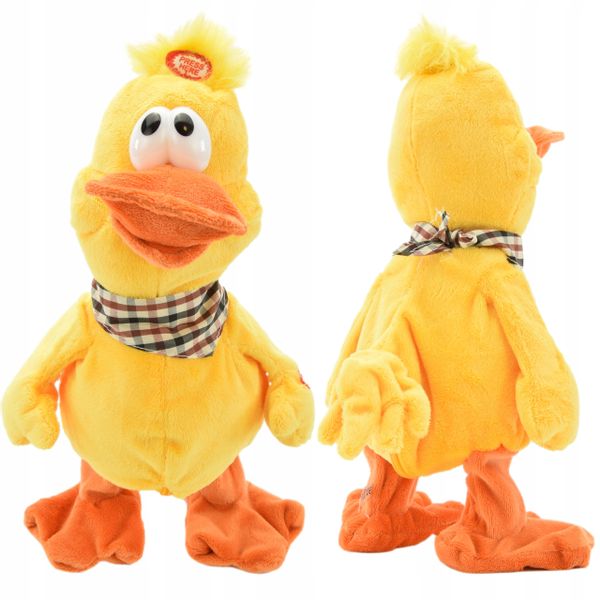 KACZKA ZABAWKI INTERAKTYWNE DLA DZIECI GRA CHODZI zdjęcie 2