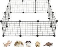 KOJEC KLATKA WYBIEG ZAGRODA DLA KRÓLIKÓW ŚWINKI KOTA PSA SZCZENIĄT SOLIDNY