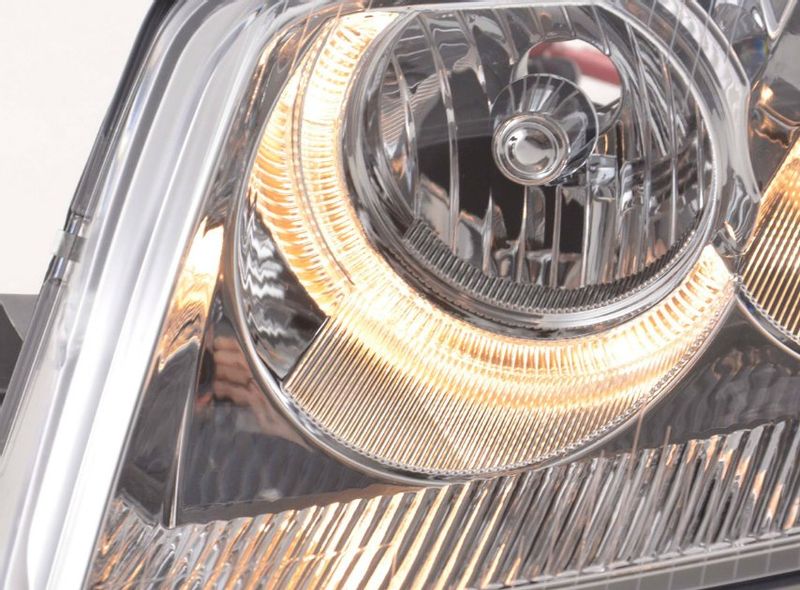 LAMPY REFLEKTORY DO VW PASSAT B5 FL 3BG Od 2000 DO 2005 Roku RINGI SOCZEWKI zdjęcie 5