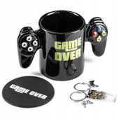 Zestaw prezentowy dla Gracza Nastolatka Game Over Kubek Pad Brelok Exp
