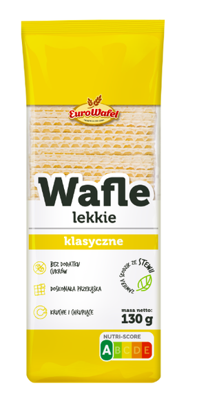 EUROWAFEL WAFLE LEKKIE 130G zdjęcie 1