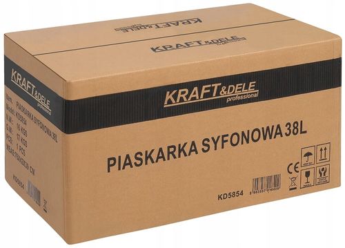 piaskarka syfonowa 38l + akcesoria kd5854 na Arena.pl