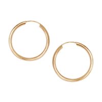 złote kolczyki koła 3cm próba 333