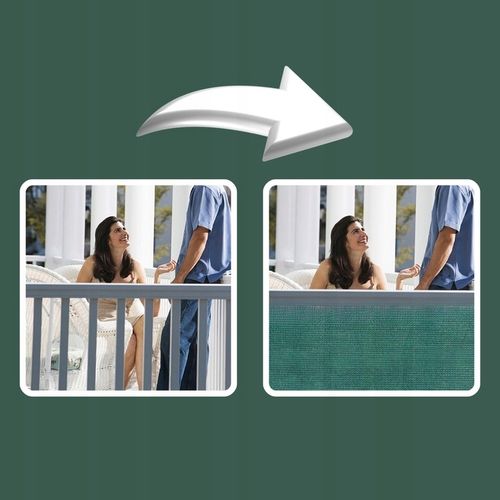 SIATKA CIENIUJĄCA 1,5x10m MASKUJĄCA 62% OSŁONA MATA NA OGRODZENIE PŁOT +UV na Arena.pl