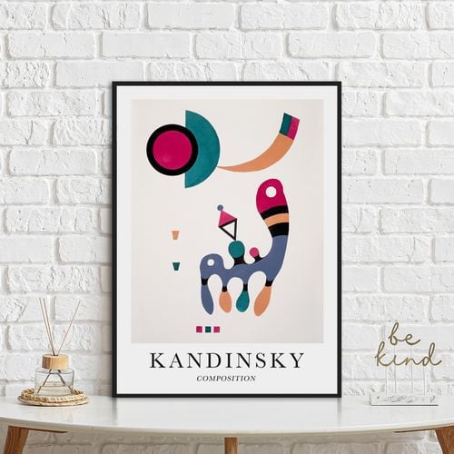 Plakat cyfrowy do wydruku kandinsky na Arena.pl