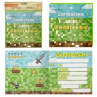 Zaproszenie na Urodziny (piksele)