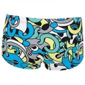 ARENA MEN CORES LOW WAIST SHORT BLACK-MULTI SPODENKI BOKSERKI D4 80 CM