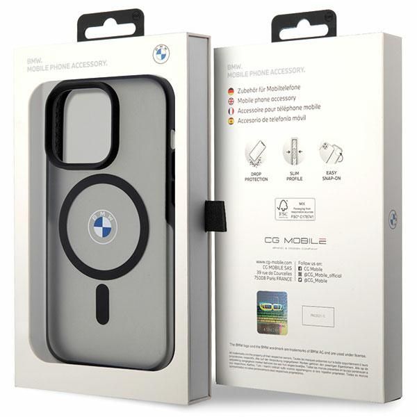 Etui BMW do iPhone 14 Pro Max 6.7"", Czarny MagSafe zdjęcie 8