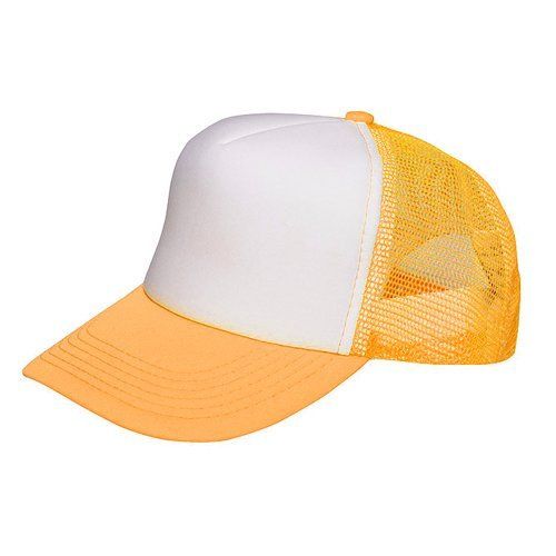 Czapka z daszkiem do sublimacji - żółta zdjęcie 1