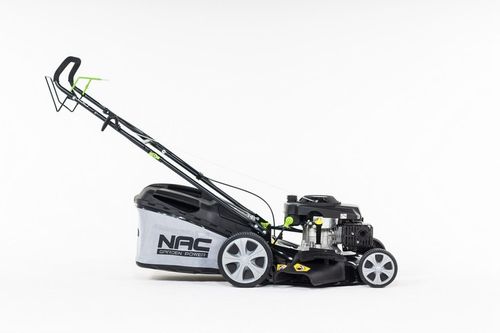 Kosiarka SPALINOWA z NAPĘDEM NAC 196 cm3 3,6 kW 51cm MIELENIE Wyrzut BOCZNY na Arena.pl