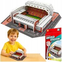 PUZZLE 3D STADION PIŁKARSKI ANFIELD STADION MODEL DIY ZESTAW KLOCKI 36 EL