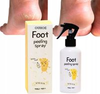 PEELING w spray-u do stóp pielęgnacji zmiękczania złuszczania OUHOE