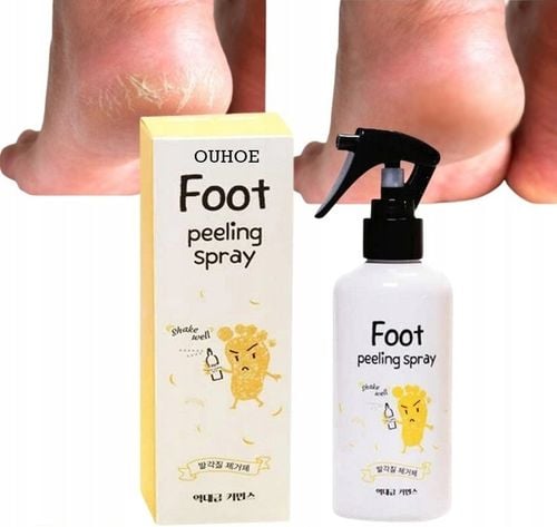 PEELING w spray-u do stóp pielęgnacji zmiękczania złuszczania OUHOE na Arena.pl