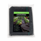 Agrowłóknina ogrodowa czarna 1,6x10 m 90 g/m² UV