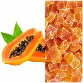 PAPAJA SUSZONA KANDYZOWANA KOSTKA 8-10mm 1000G