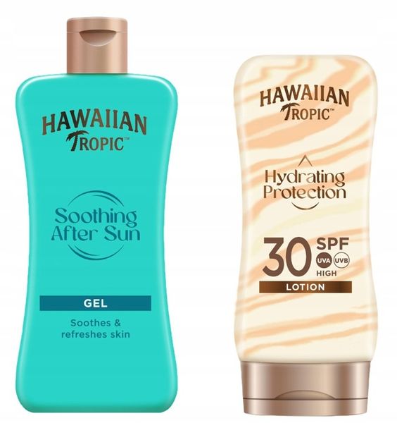 Hawaiian Tropic do opalania SPF 30 + żel chłodzący zdjęcie 1