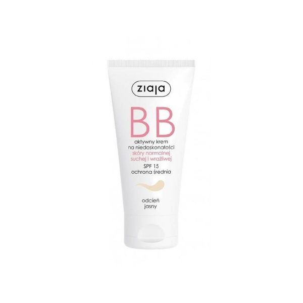 Ziaja krem BB odcień jasny SPF15 50ml zdjęcie 2