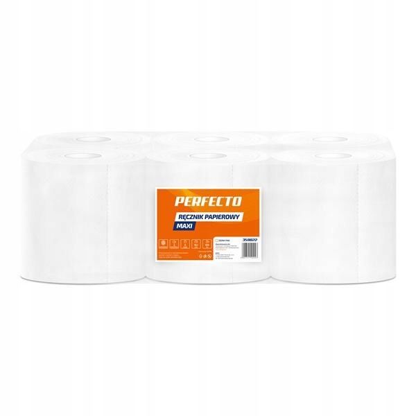 Papier toaletowy Jumbo 100m celuloza 12 szt. biały zdjęcie 1