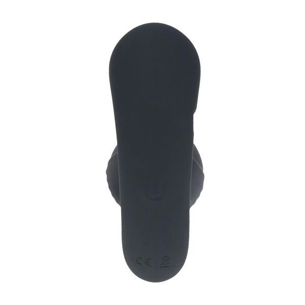 Remote Control Vibrating Liquid Silicone Anal Plug - Black zdjęcie 6