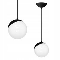 2X Lampa wisząca SFERA BLACK 1xE14