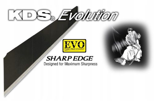 Nóż segmentowy 9mm KDS Japan S-11B Slim Silver na Arena.pl