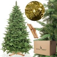 CHOINKA SZTUCZNA ŚWIERK SYBERYJSKI ROYAL TREES PREMIUM 180 cm GĘSTA PIĘKNA