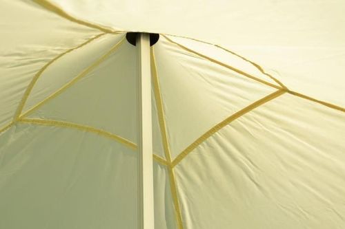 Pawilon ogrodowy PROFI rozkładany 3 x 3 m - champagne, 4 ściany na Arena.pl