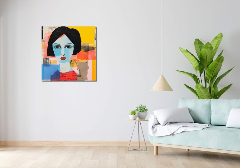 Obraz 70x70cm Prześwit Wzroku zdjęcie 2