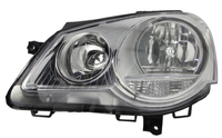Volkwagen Polo 9N3 05-09 Reflektor Przedni Lampa przednia lewa srebrna