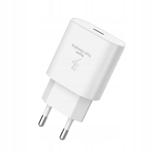 MOCNA SZYBKA ŁADOWARKA SIECIOWA 25W DO iPhone + KABEL LIGHTNING USB-C TYP C na Arena.pl