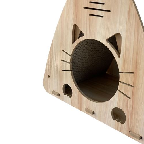 Petstore DRAPAK DLA KOTA Drewniany domek Budka Karton Legowisko na Arena.pl