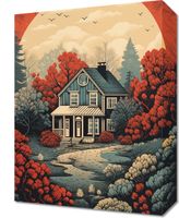 Obraz 30x40cm Idylla Rustykalna