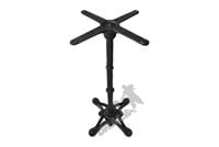 NOGA STOŁU D09 -  WYSOKA Z KRZYŻAKIEM CZTERY NÓŻKI ŻELIWNA PODSTAWA