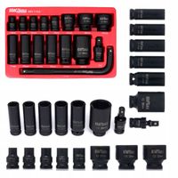 Nasadki udarowe 1/2"" 6 kątne 16 szt. Kraft&dele KD11762