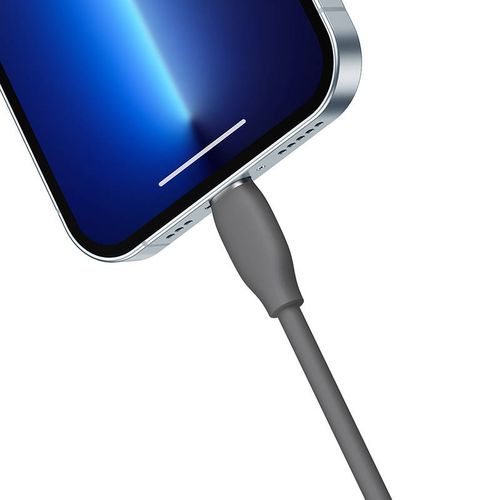 kabel usb do lightning baseus jelly, 2,4a 1,2m (czarny) na Arena.pl